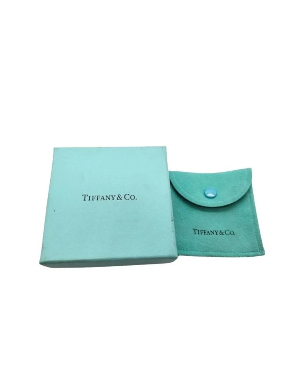 Tiffany & Co Heart Necklace Fold Silver